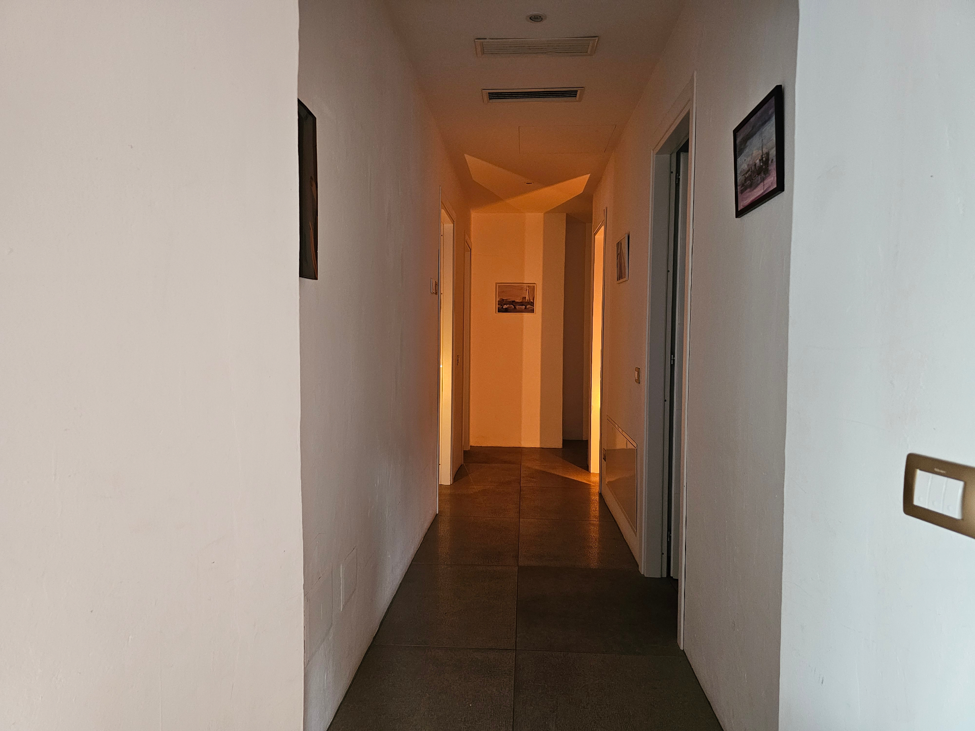 Hallway leading to the bedrooms